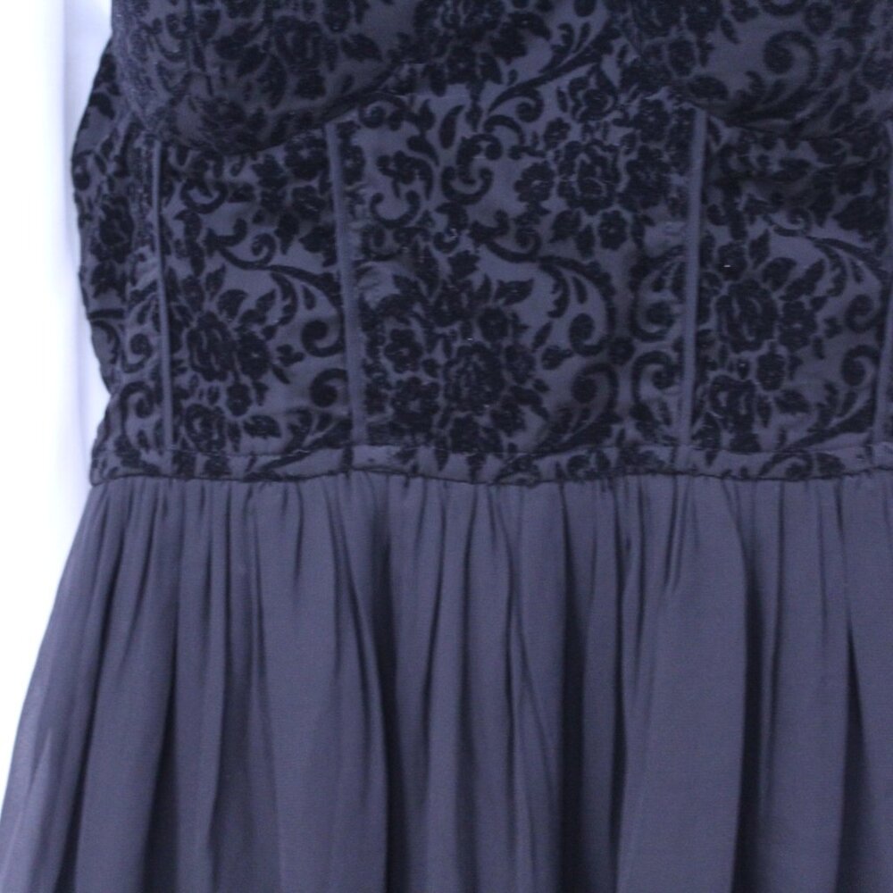 Chic Black Strappy Mini Dress - Picture 4 of 11
